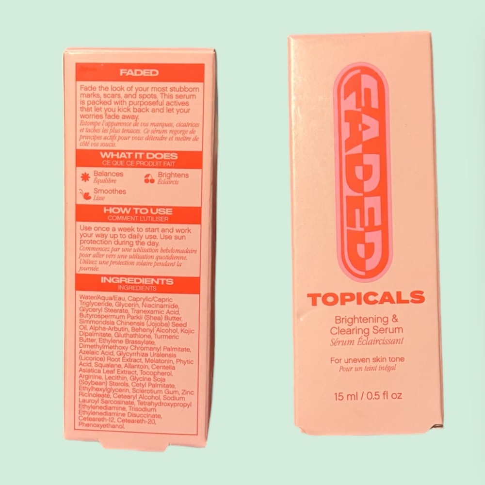 💕 2 for $40💕 Topicals Brightening & Clearing Serum